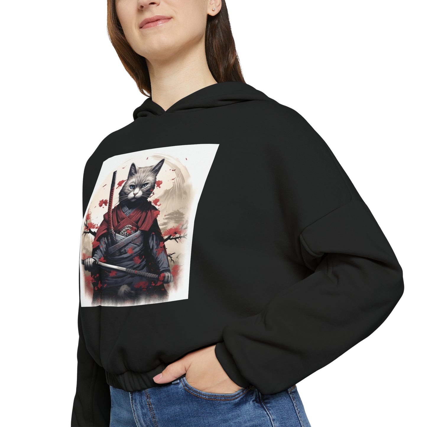 Women's Cinched Bottom Hoodie