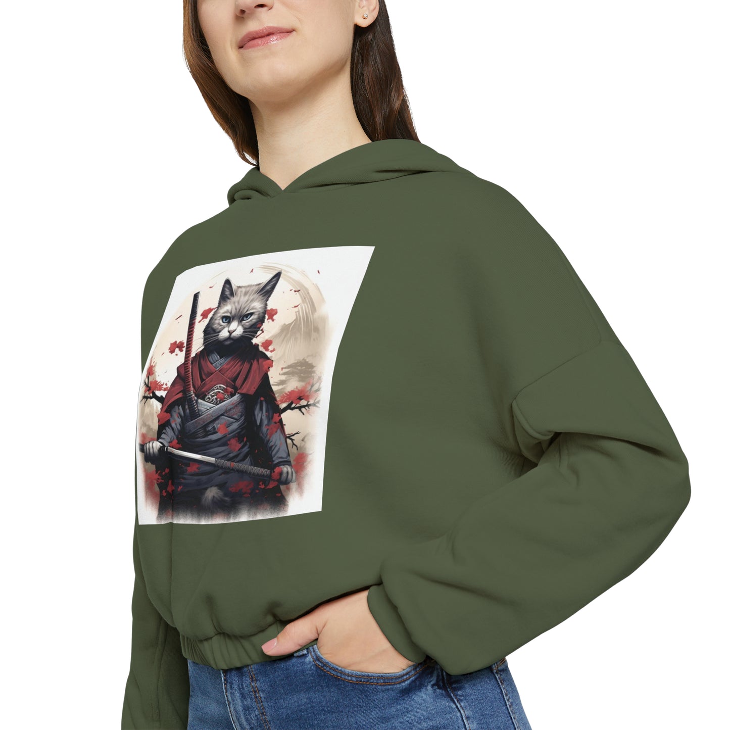 Women's Cinched Bottom Hoodie