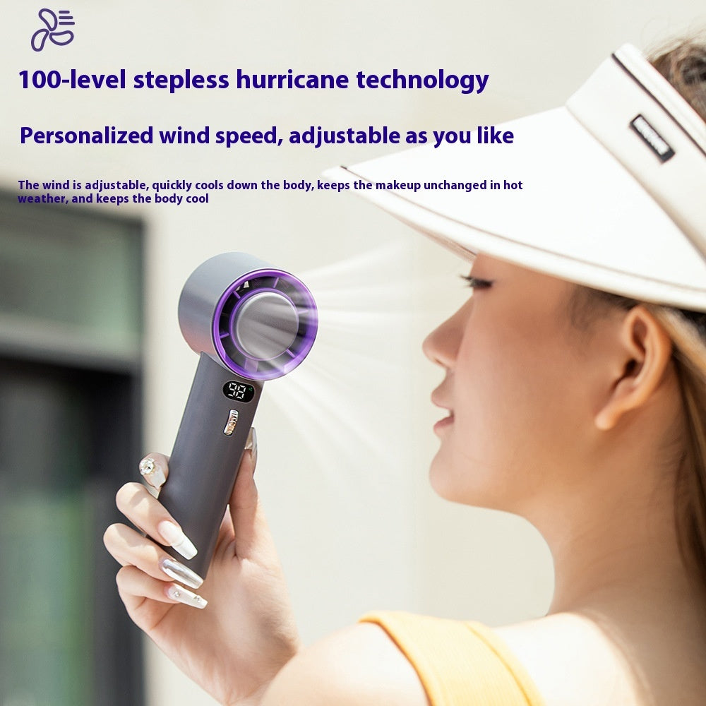 Refrigeration Ice Compress Handheld High-speed Fan